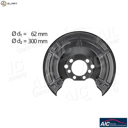 Splash guard brake disc 55198 - splash,