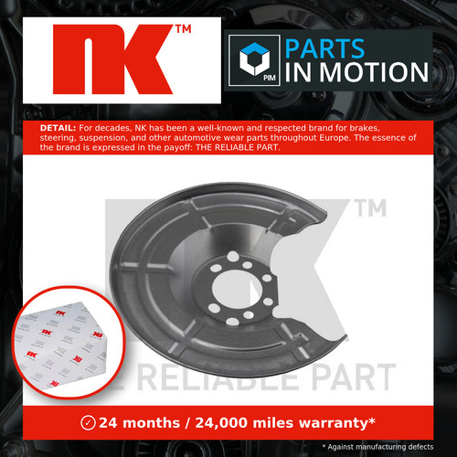 Brake disc splash panel - disc,