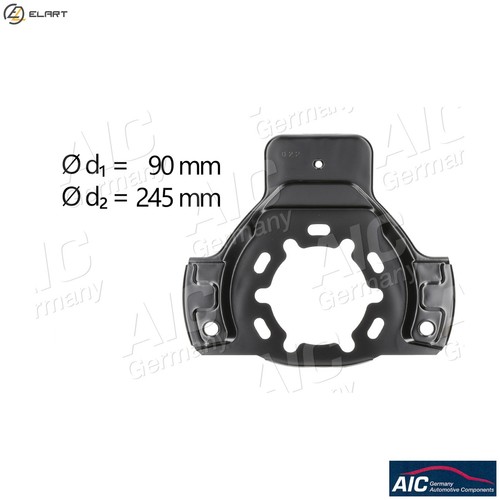Splash guard brake disc - guard,